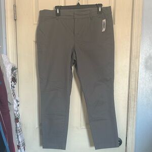NWT Old Navy blank slate pixie chino pant size 14